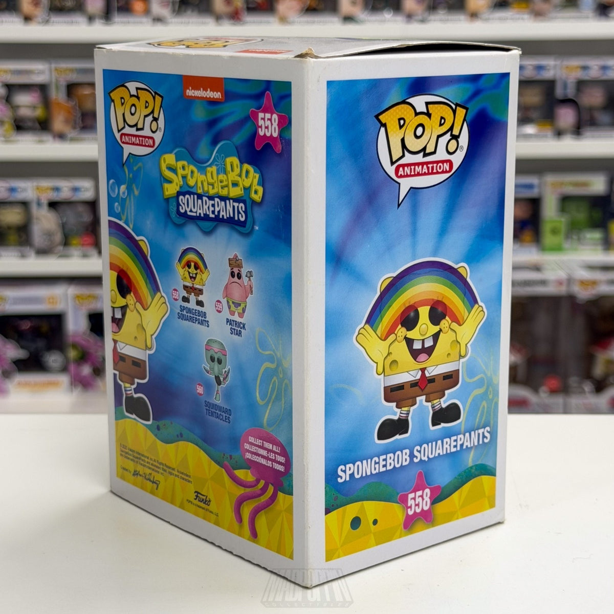 Funko Pop Animation SpongeBob Squarepants Diamond Hot Topic 558 Toy Vinyl Figure