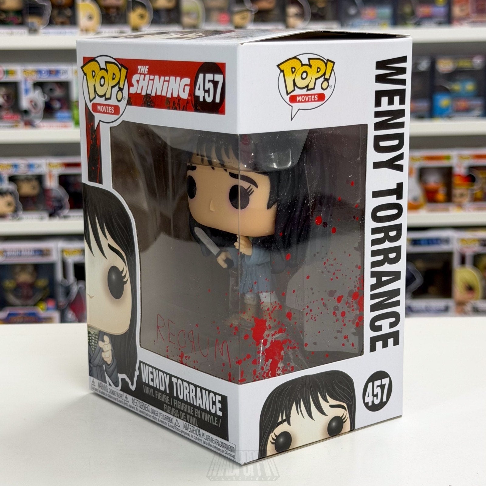 Funko Pop Movies The Shining Wendy Torrance w/Knife 457 Horror Kubrick Figure