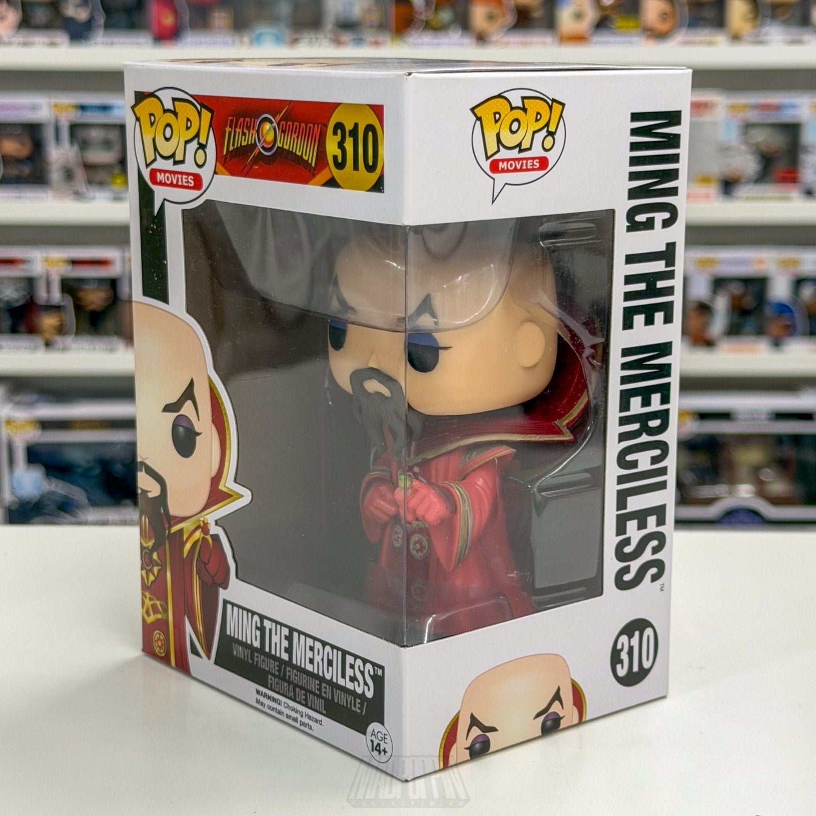 Funko Pop Movies Flash Gordon Ming the Merciless 310 Space Opera Vinyl Figure