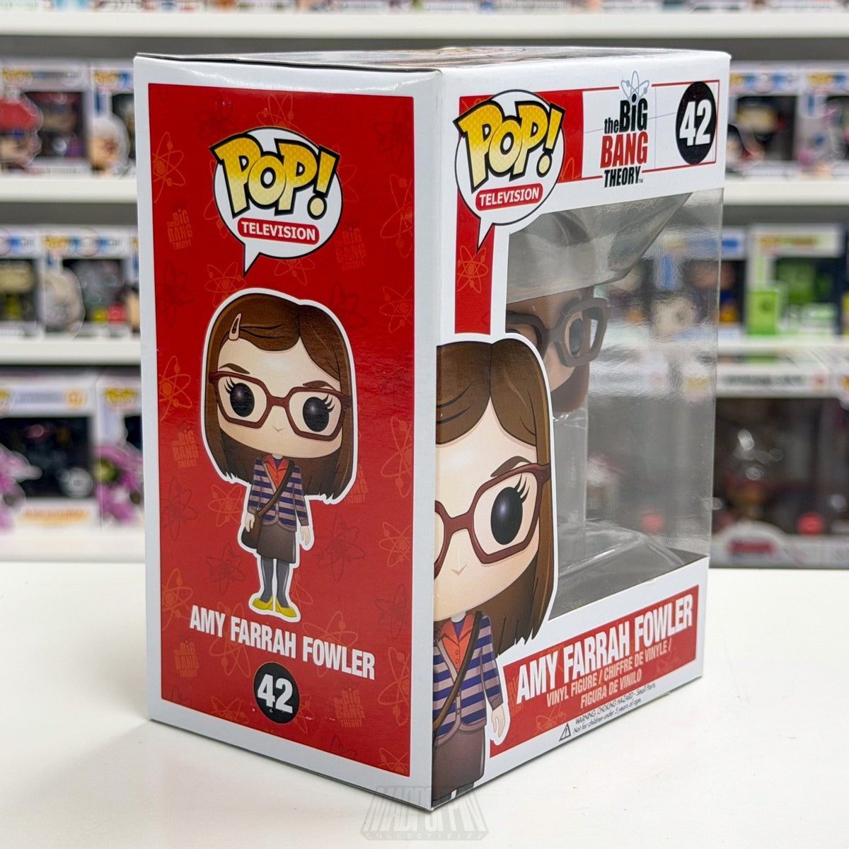 Funko Pop TV Big Bang Theory Amy Farrah Fowler 42 Comedy Sitcom Toy Vinyl Figure