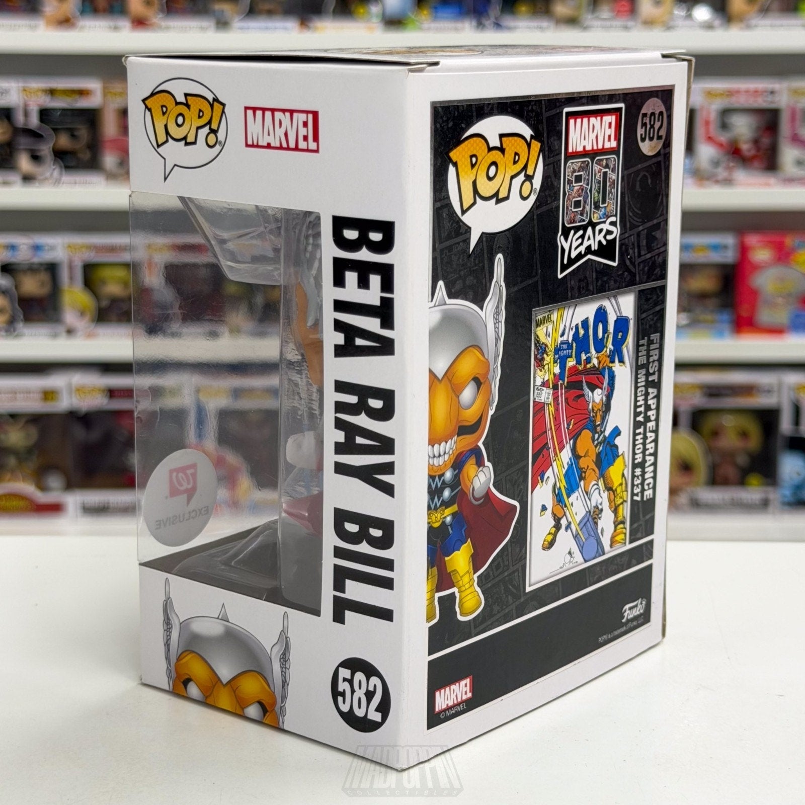 Funko Pop Marvel 80 Years Beta Ray Bill 582 Korbinite Alien Thor Vinyl Figure
