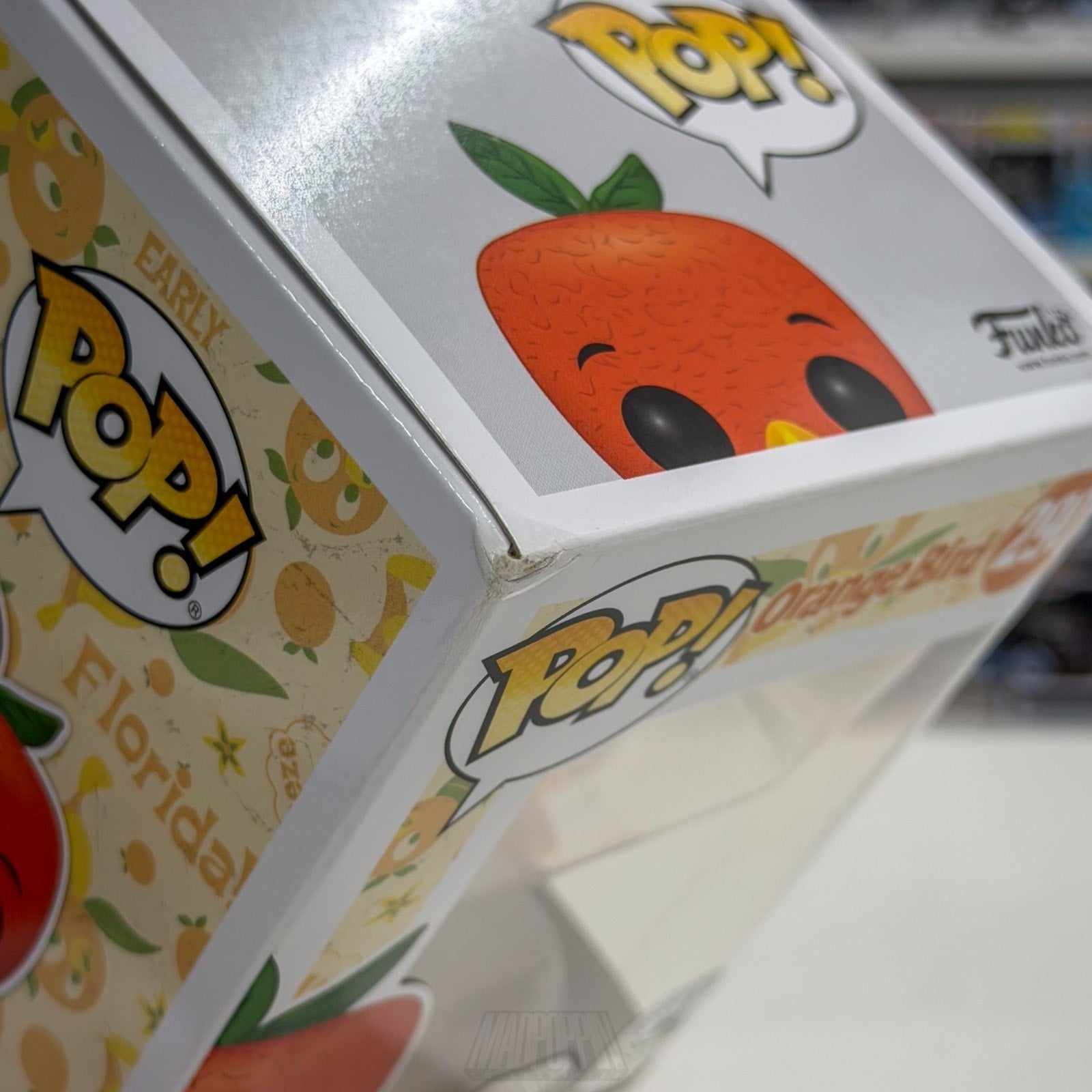 Funko Pop Disney Orange Bird Diamond Parks Exclusive 290 Florida Mascot Figure
