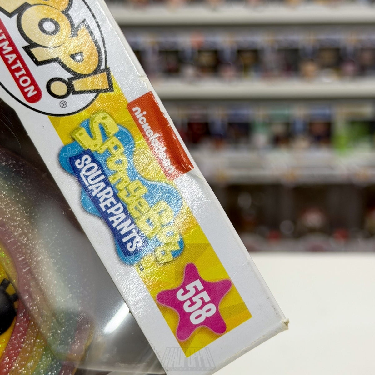 Funko Pop Animation SpongeBob Squarepants Diamond Hot Topic 558 Toy Vinyl Figure