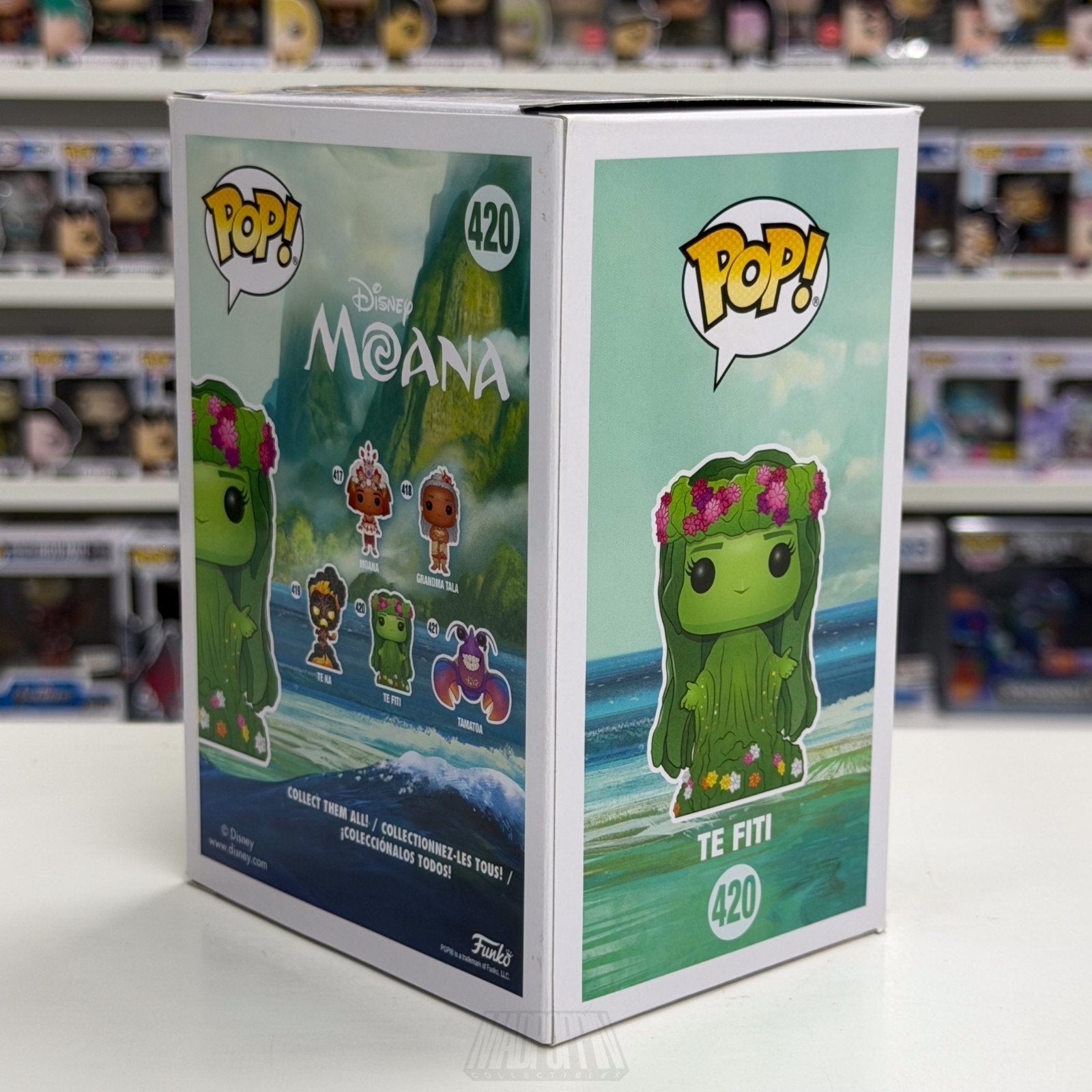 Funko Pop Disney Moana Te Fiti 420 Polynesia Island Godess of Life Vinyl Figure