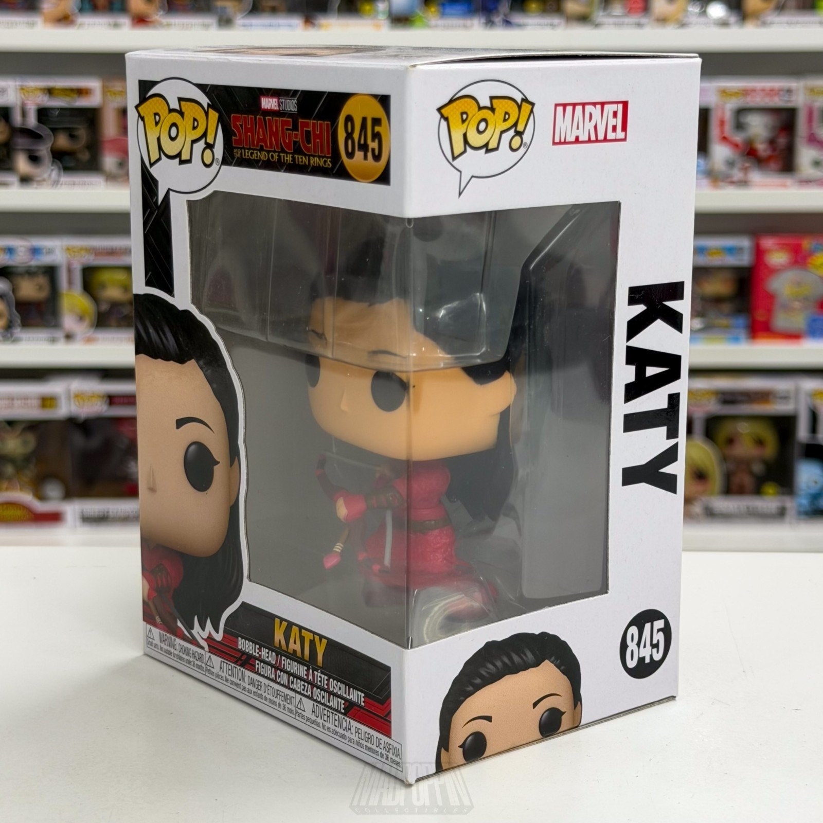 Funko Pop Marvel Shang-Chi Ten Rings Katy Chen Bow & Arrow 845 MCU Vinyl Figure