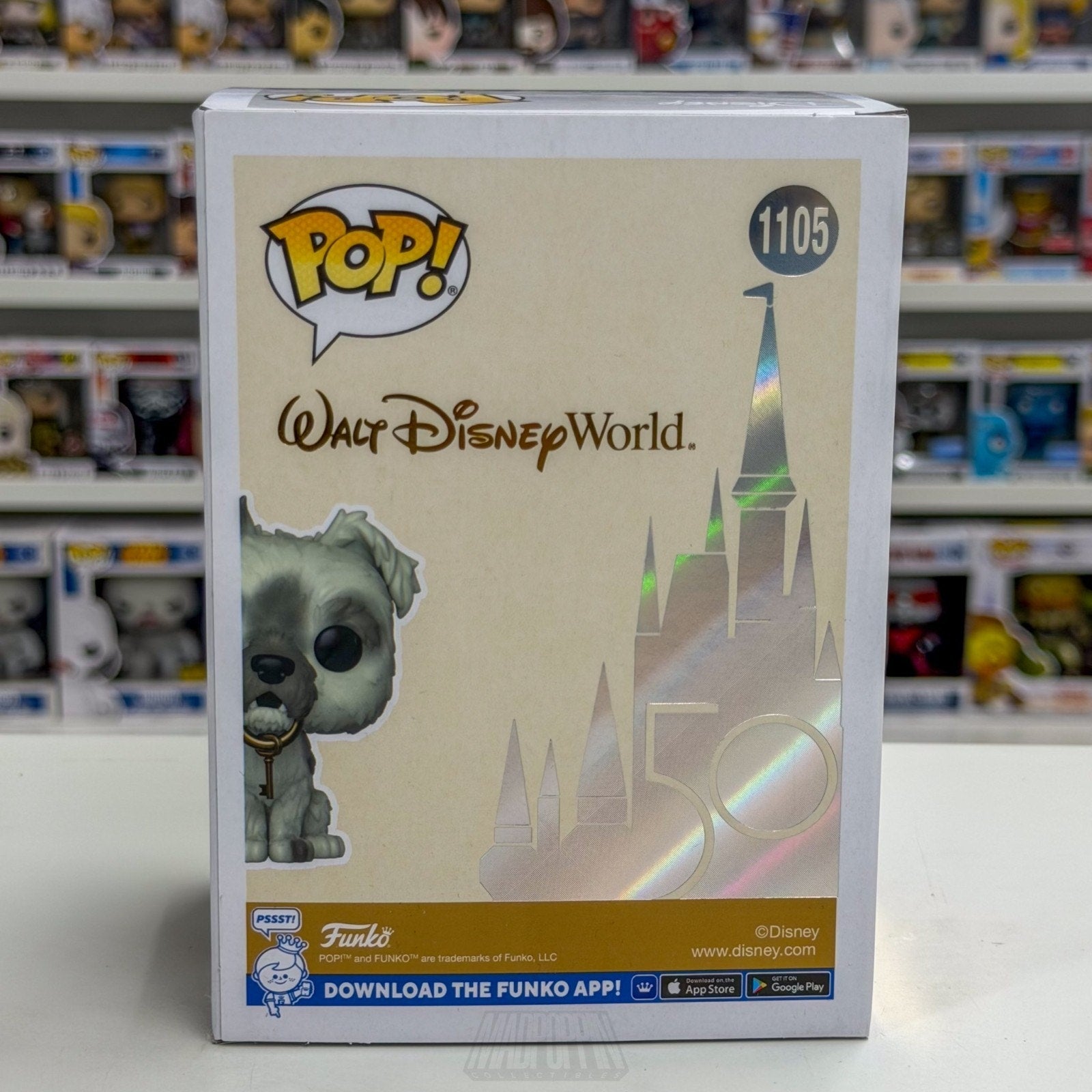 Funko Pop Walt Disney World Pirates of the Caribbean Dog Flocked 1105 Toy Figure