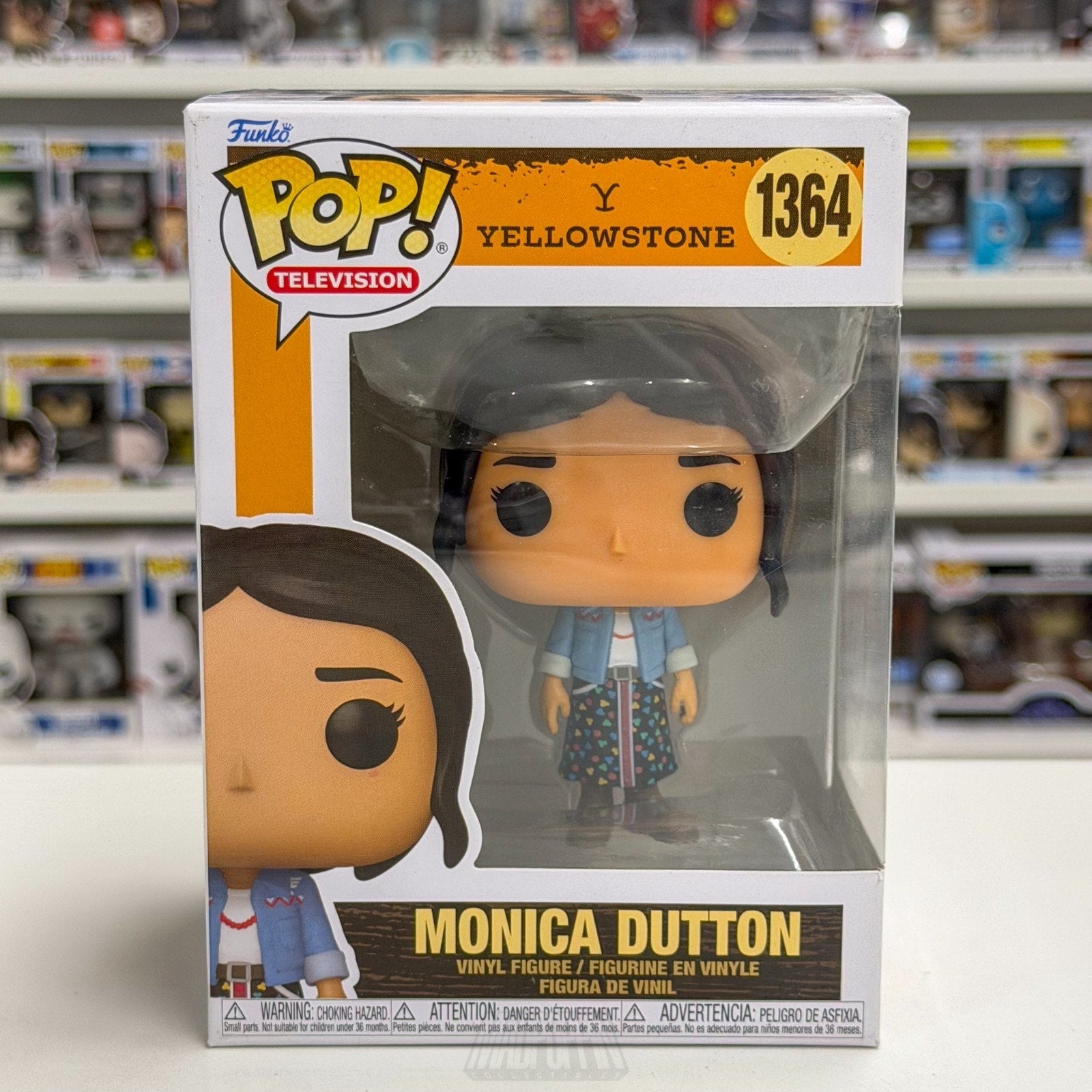 Funko Pop TV Yellowstone Monica Dutton 1364 Neo Western Drama Show Vinyl Figure