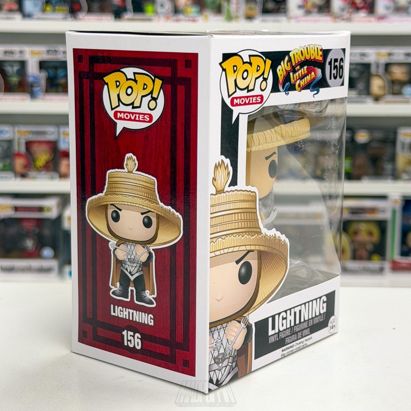 Funko Pop Movies Big Trouble Little China Lightning 156 Vaulted Toy Vinyl Figure