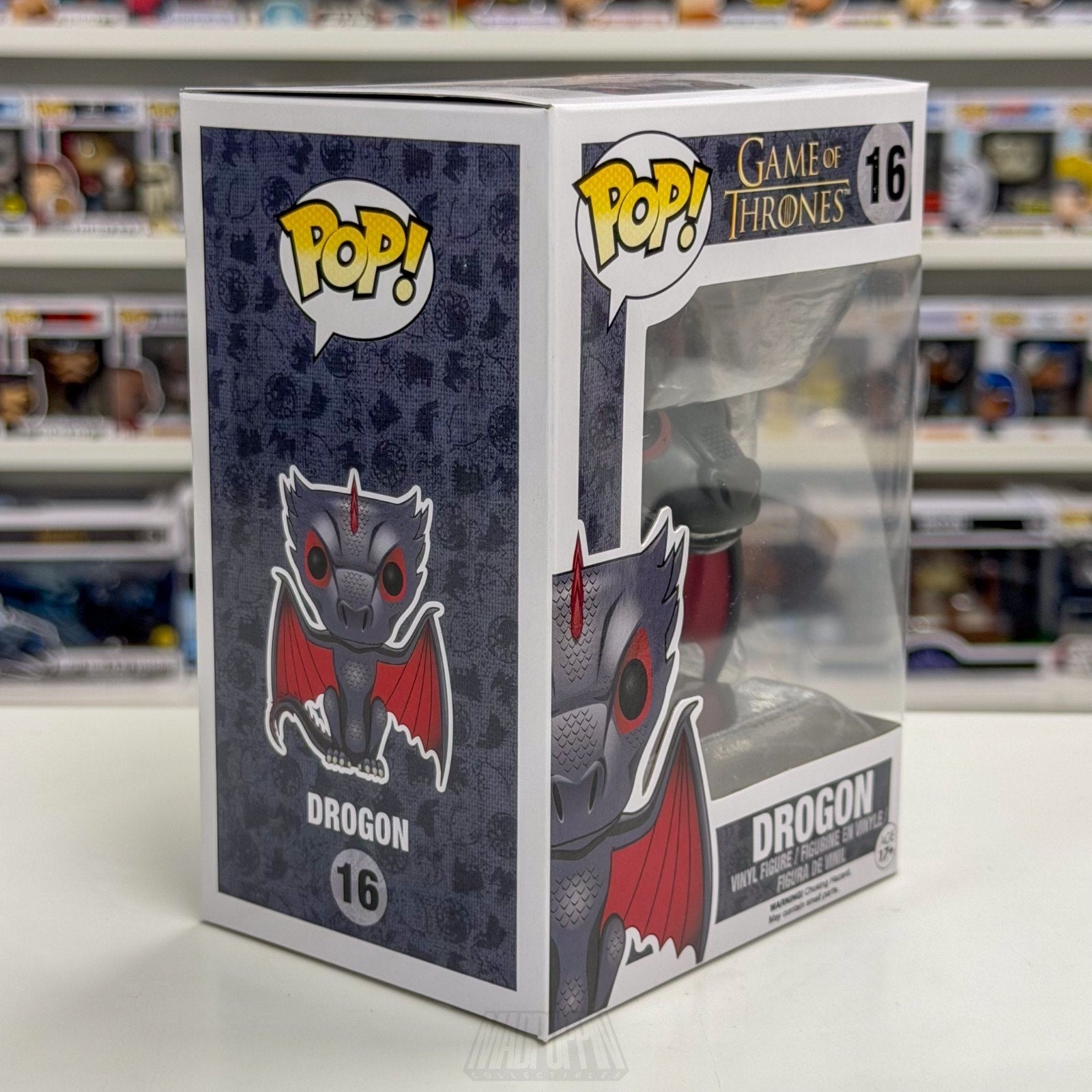 Funko Pop TV HBO Game of Thrones Drogon 16 Dragon Vaulted Rare Toy Vinyl Figure