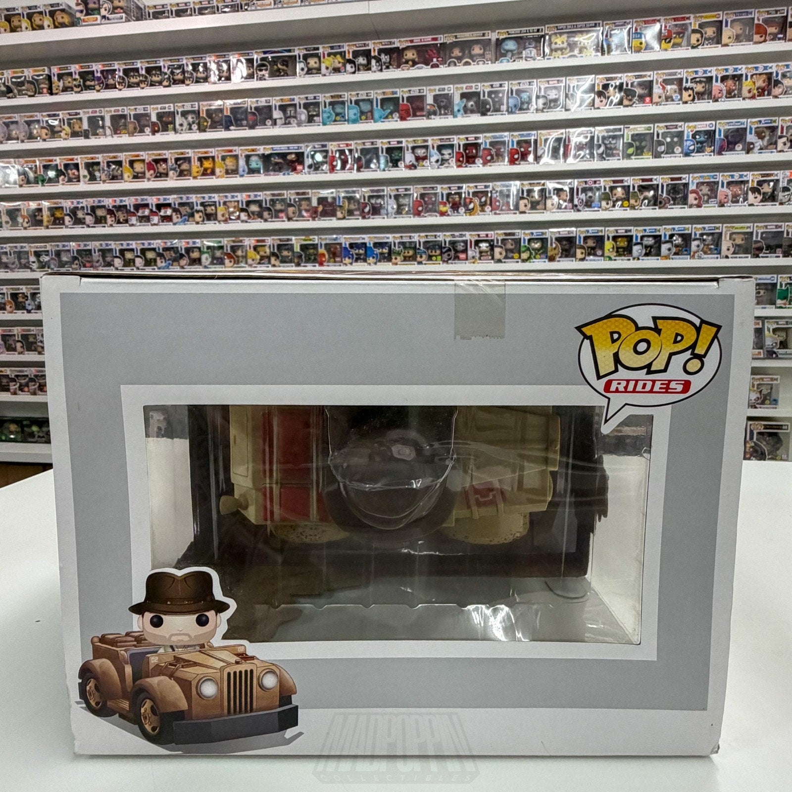 Funko Pop Disney Parks Ride Indiana Jones Adventure Indy's Ride 19 Vinyl Figure