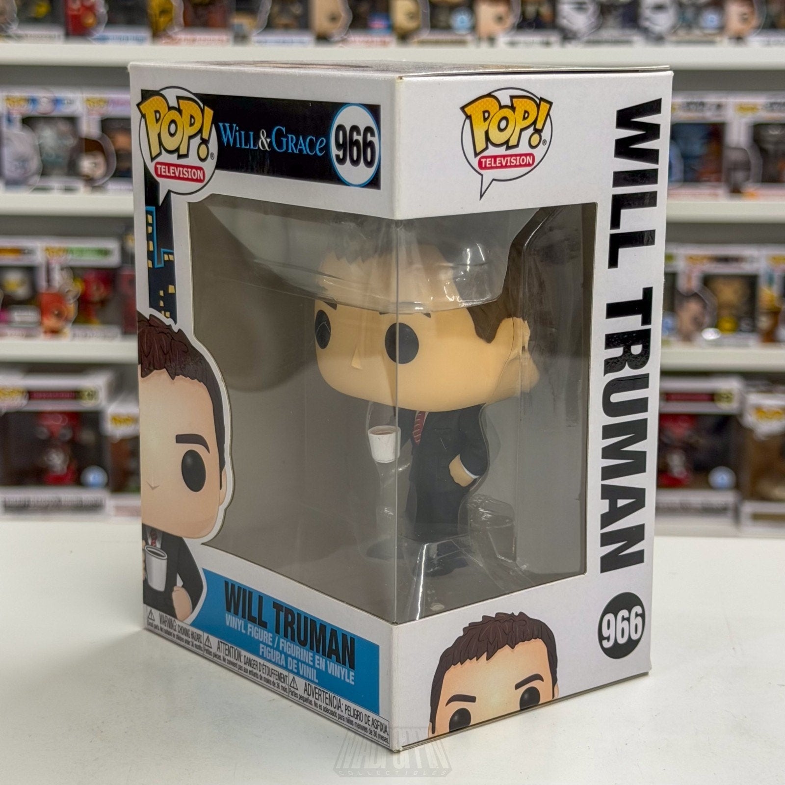 Funko Pop TV Will & Grace Will Truman 966 Lawyer NYC Comedy Sitcom Vinyl Figure