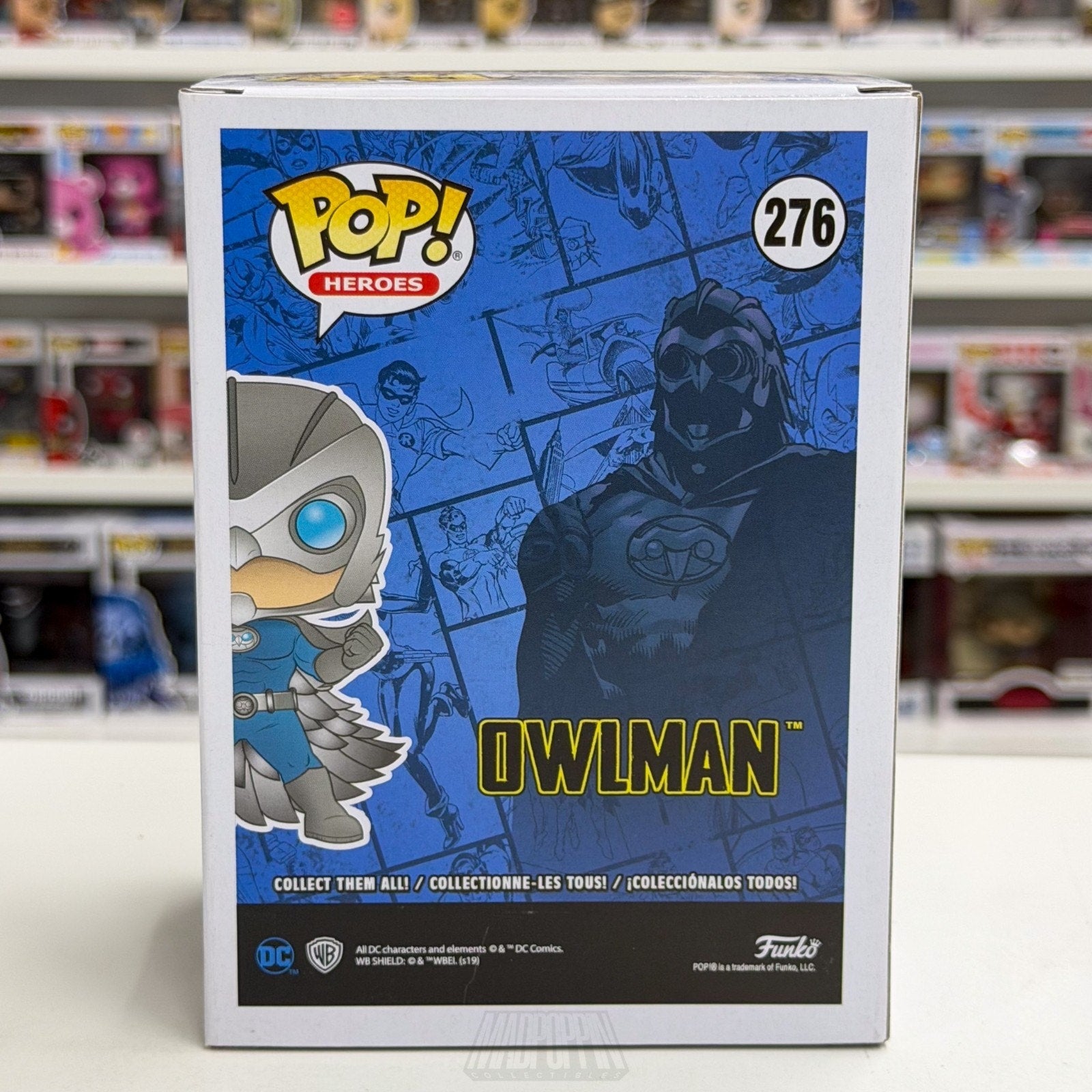 Funko Pop DC Super Heroes Owlman Hot Topic 276 Alternate Batman Toy Vinyl Figure