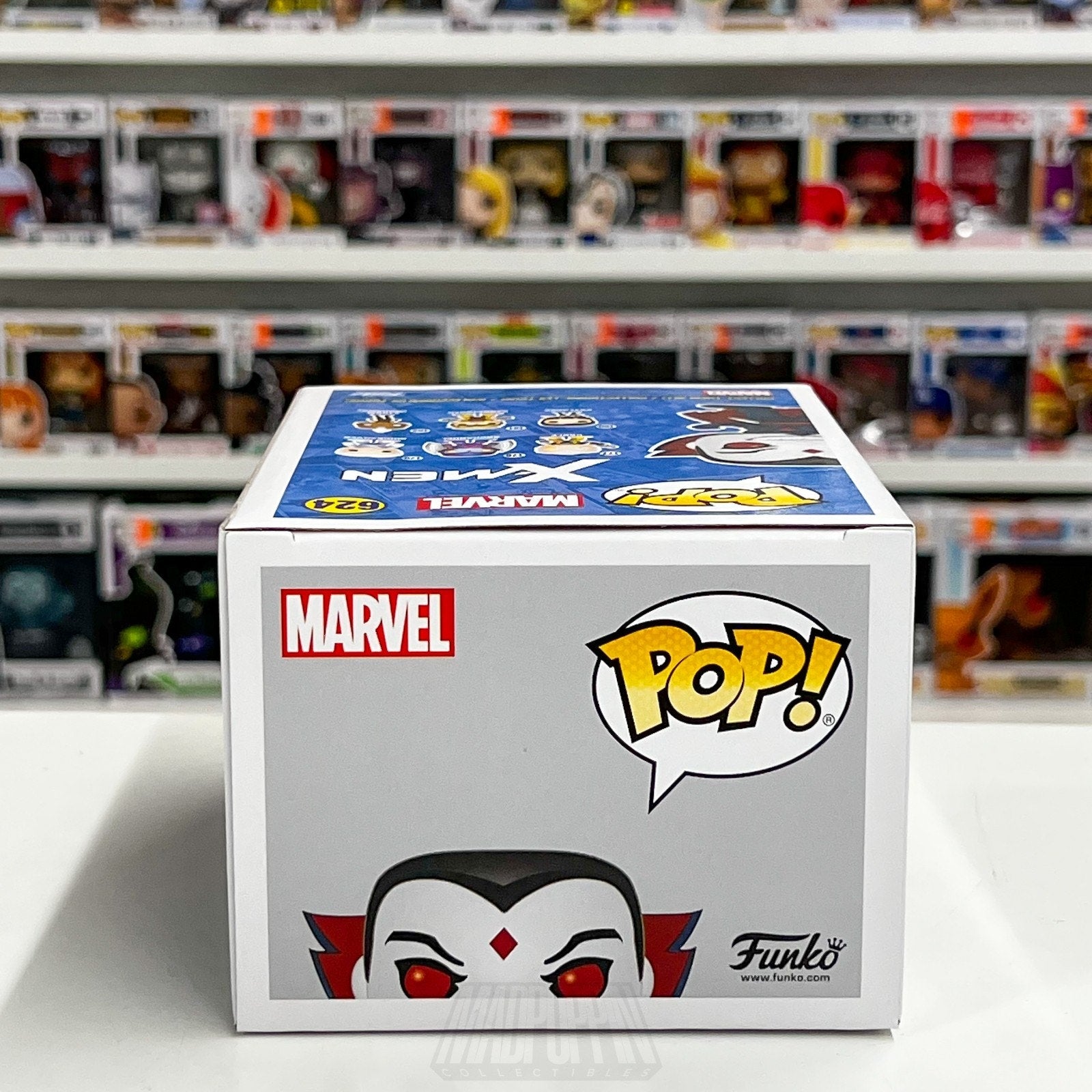 Funko Pop Marvel X-Men Mister Sinister Metallic Walmart 624 Villain Vinyl Figure