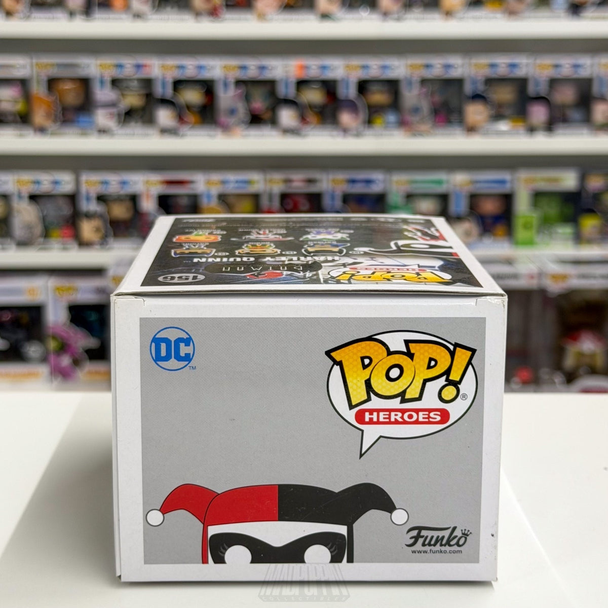 Funko Pop DC Heroes Harley Quinn Hot Topic Diamond 156 Batman BTAS Vinyl Figure