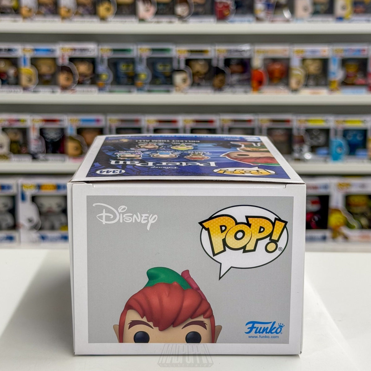 Funko Pop Disney Peter Pan w/Flute 1344 Never Land Pirates Fantasy Vinyl Figure