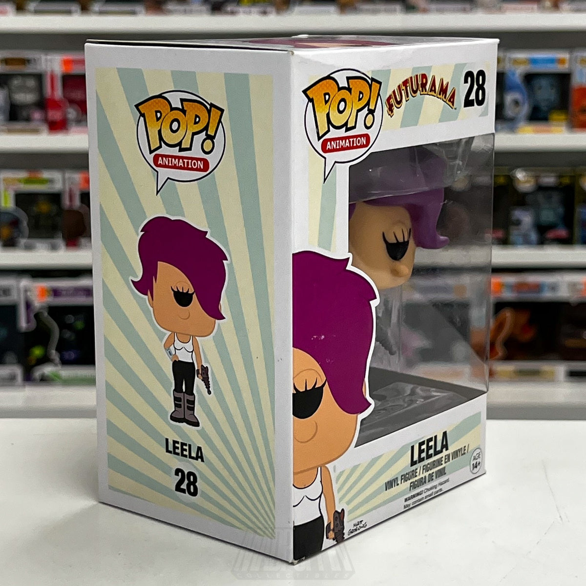Funko Pop Animation Futurama Turanga Leela 28 TV Show Comedy Toy Vinyl Figure