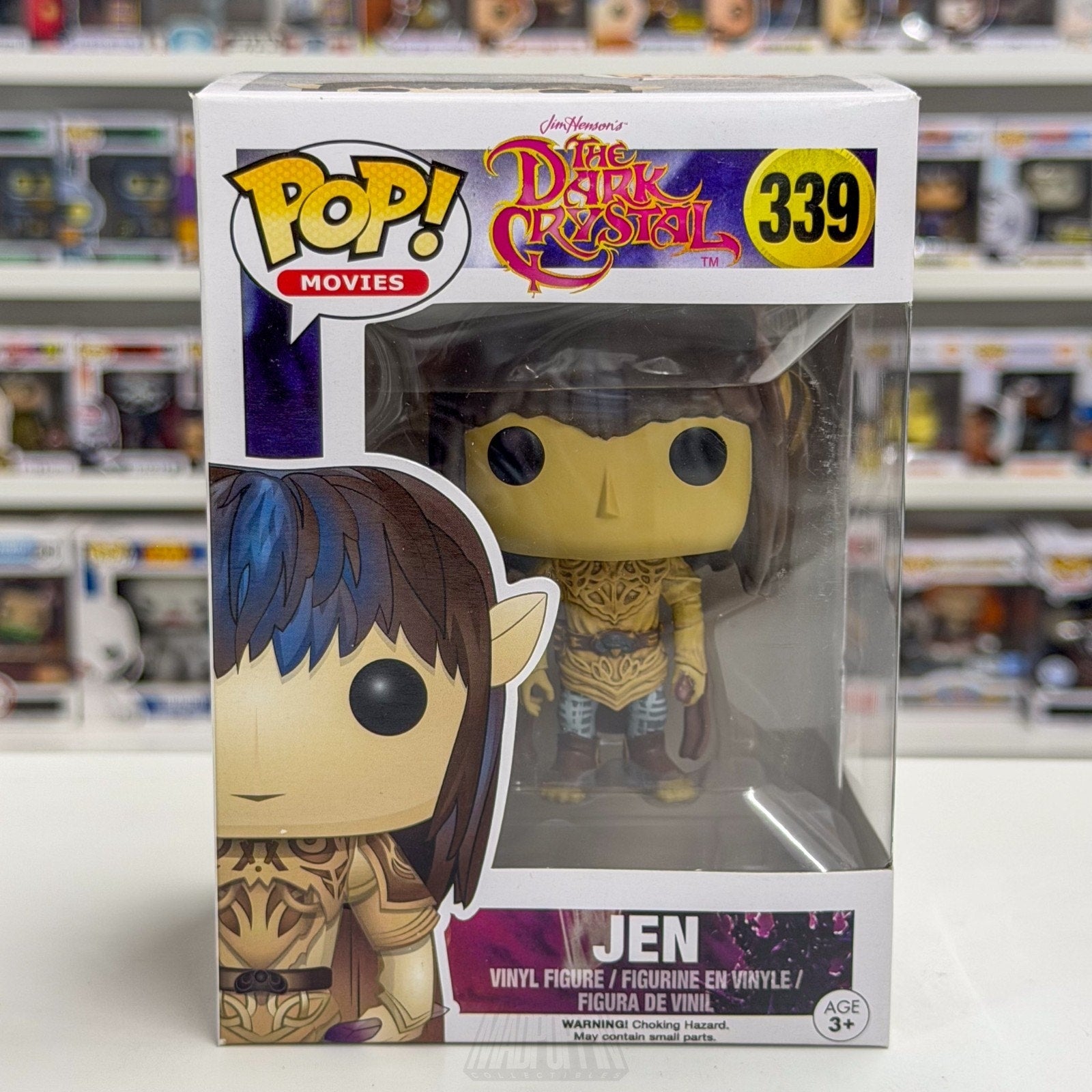 Funko Pop Movies Dark Crystal Jen 339 Gelfling Vaulted Rare Toy Vinyl Figure