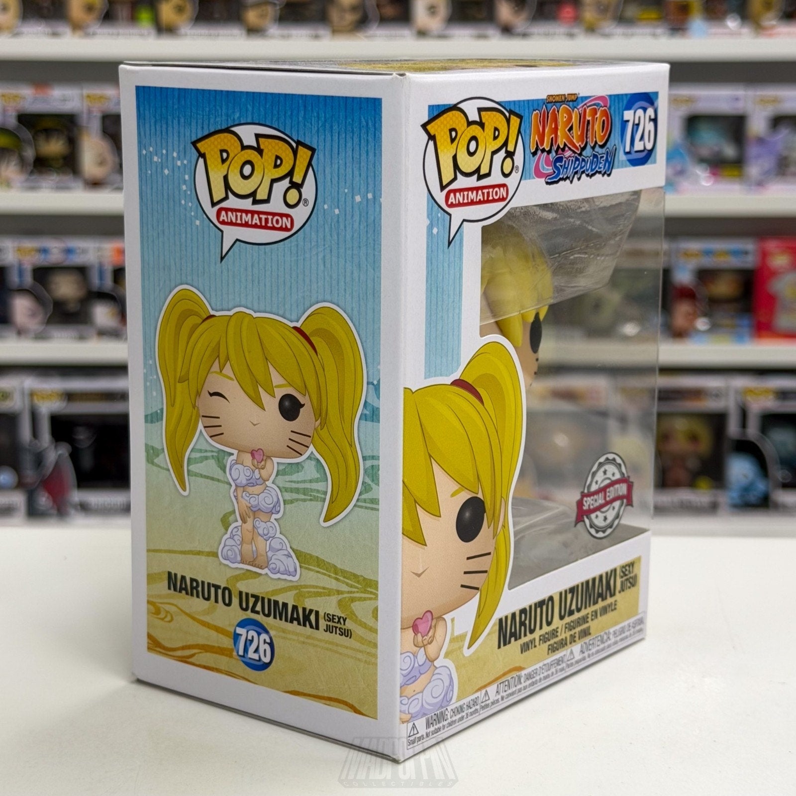 Funko Pop Anime Naruto Sexy Jutsu Special Edition 726 Japan Manga Vinyl Figure