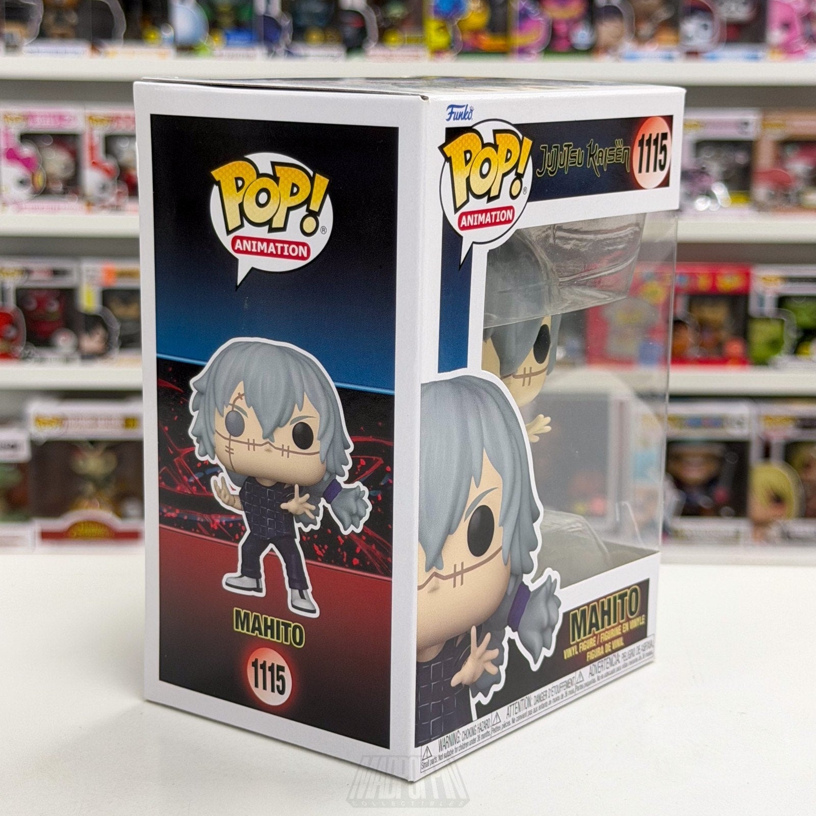 Funko Pop Anime Jujutsu Kaisen Mahito 1115 Japan Dark Fantasy Manga Vinyl Figure