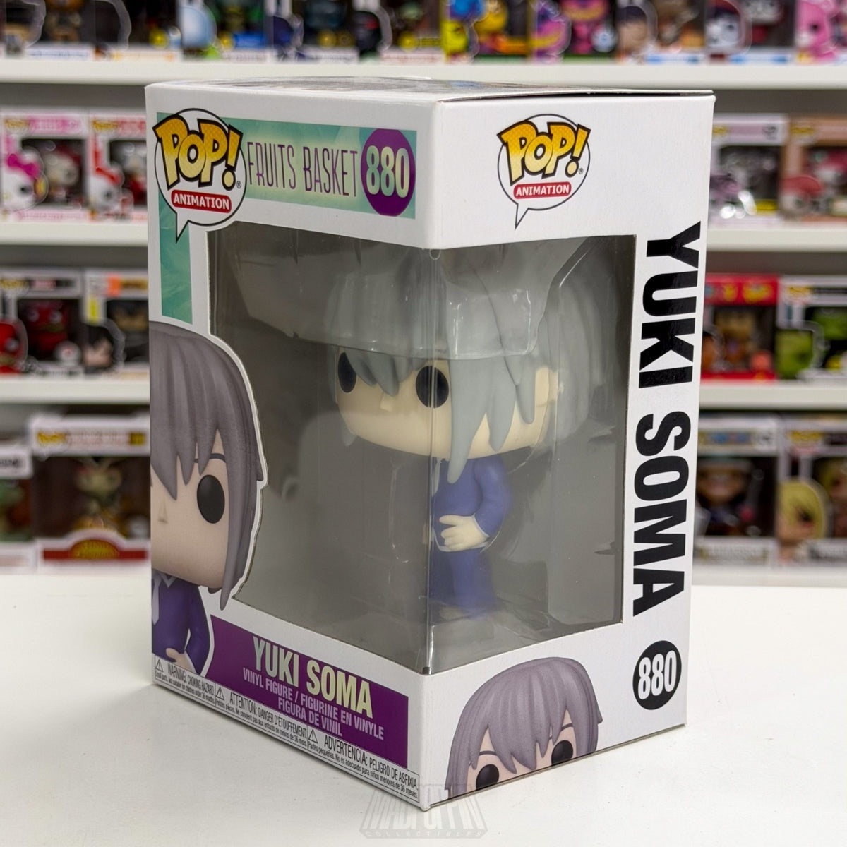 Funko Pop Anime Fruits Basket Yuki Soma 880 Supernatural Manga Toy Vinyl Figure