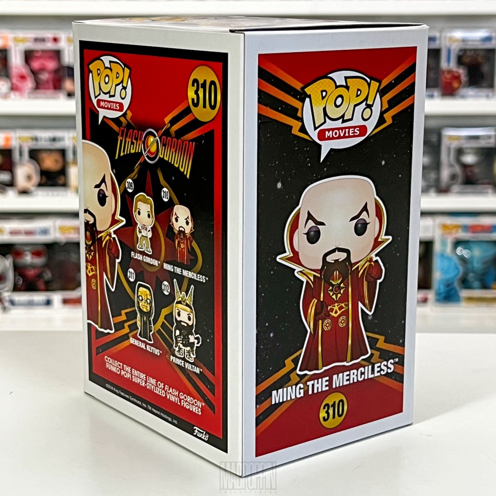 Funko Pop Movies Flash Gordon Ming the Merciless Vaulted Space Opera Mongo 310