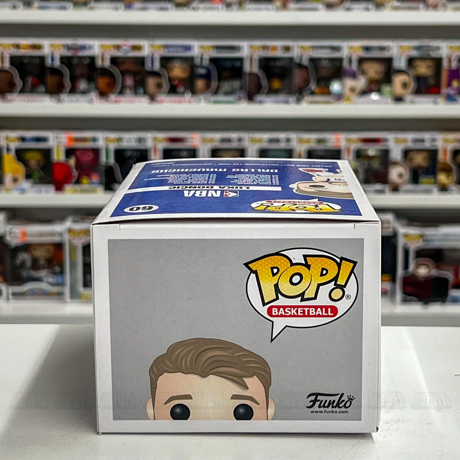 Funko Pop Luka Dončić NBA Dallas Mavericks Figure #60 Basketball Collectible NIB