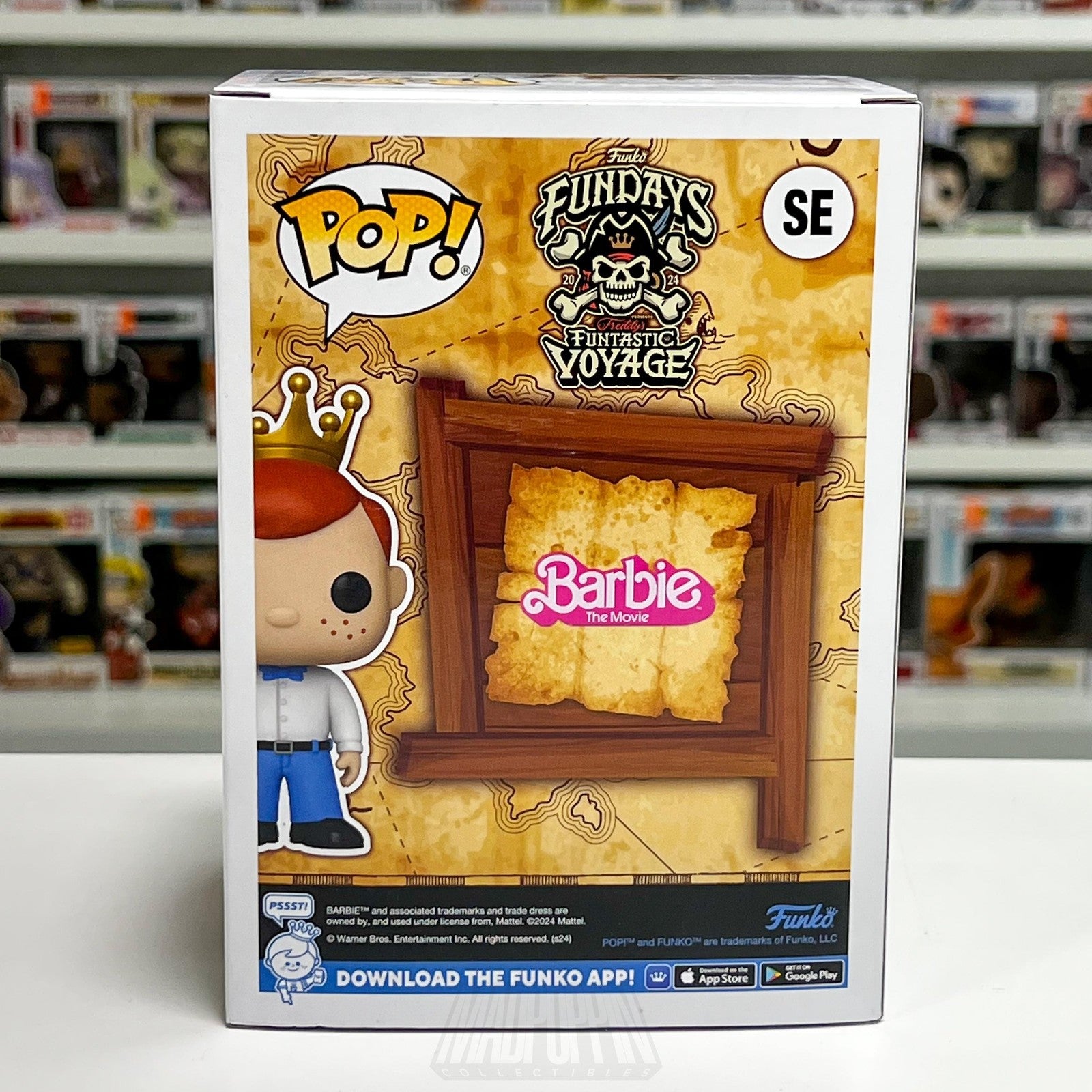 Funko Pop Freddy Funko as Western Ken SE Funtastic Voyage 5000 PCS Barbie Movie
