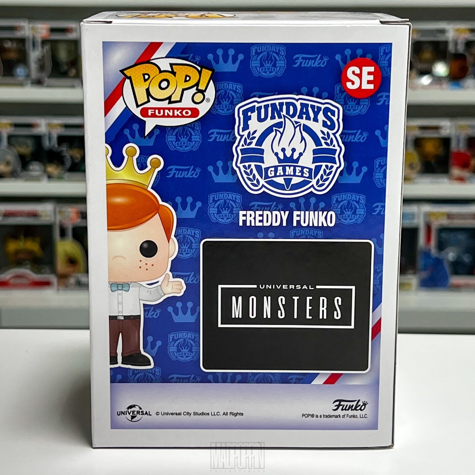Funko Pop Fundays Games Freddy As Wolfman Classic Horror Box of Fun 3000 Pcs SE