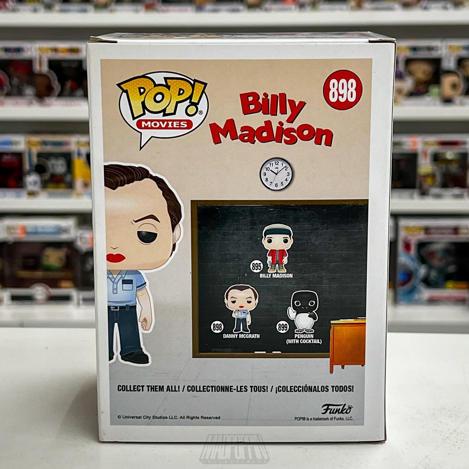 Funko Pop Billy Madison Danny McGrath 898 Vinyl Figure New Box Collector Movies