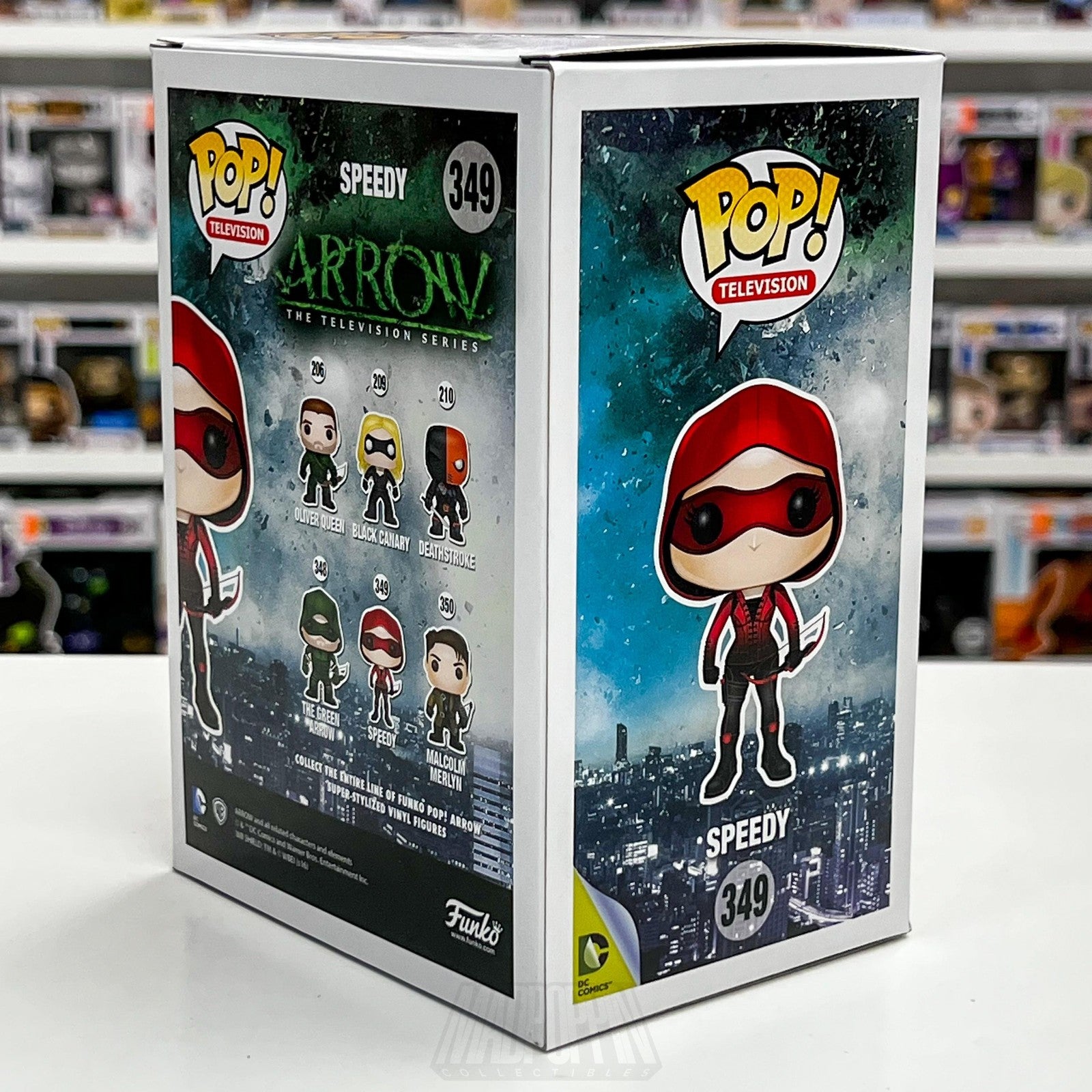 Funko Pop Television Arrow Speedy #349 Vinyl Figure DC Comics Boxed Collectible4
