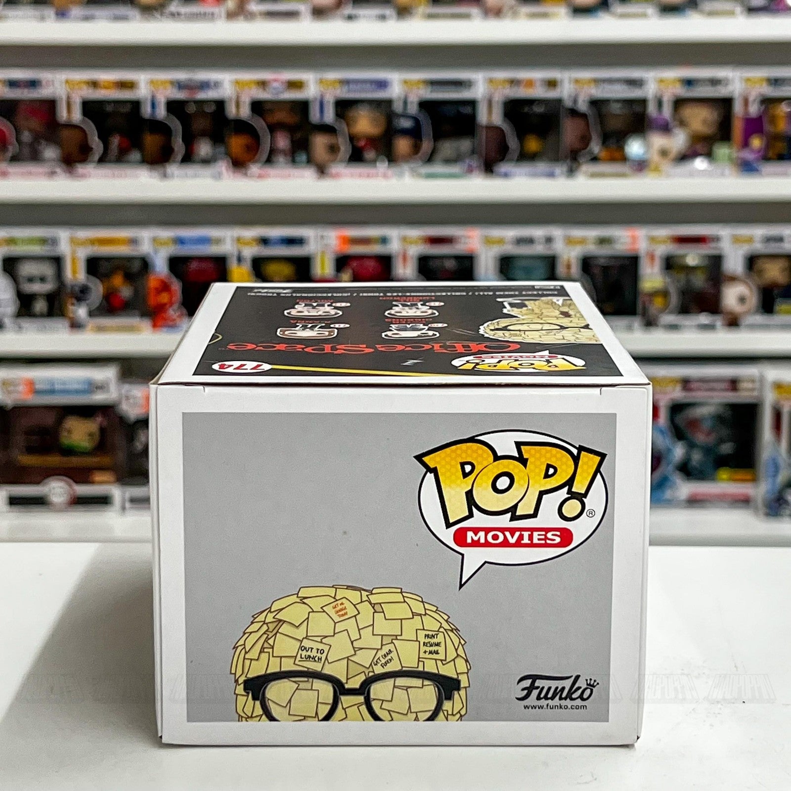 Funko Pop Movies Office Space Sticky Note Man #774 ThinkGeek Exclusive Vinyl