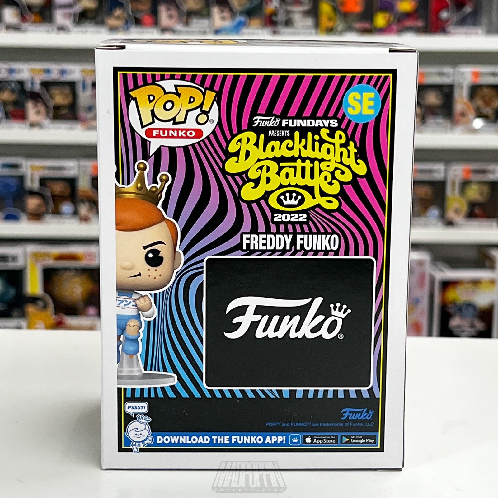 Funko Pop Atomic Freddy Blacklight Battle 2022 SE Vinyl Figure Limited 2000 New