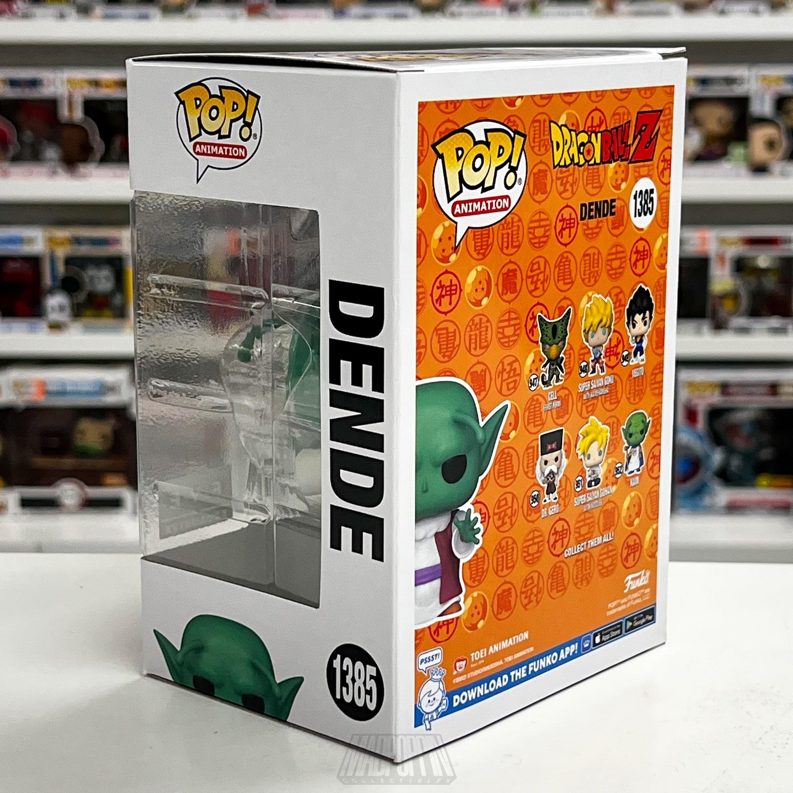 Funko Pop Animation Dragon Ball Z Dende #1385 FYE Exclusive Vinyl Figure New