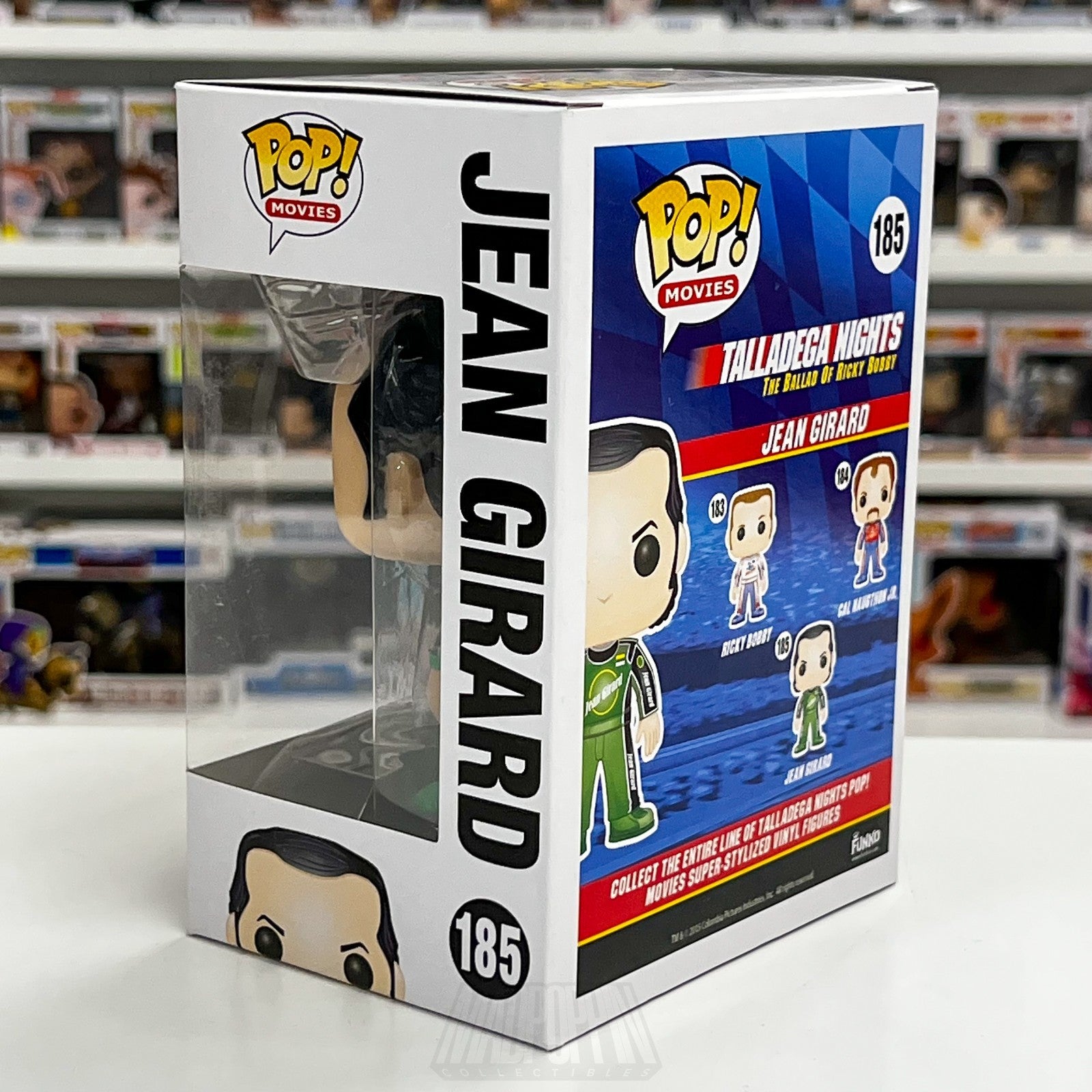Funko Pop Movies Talladega Nights Jean Girard 185 NASCAR Comedy Toy Vinyl Figure2
