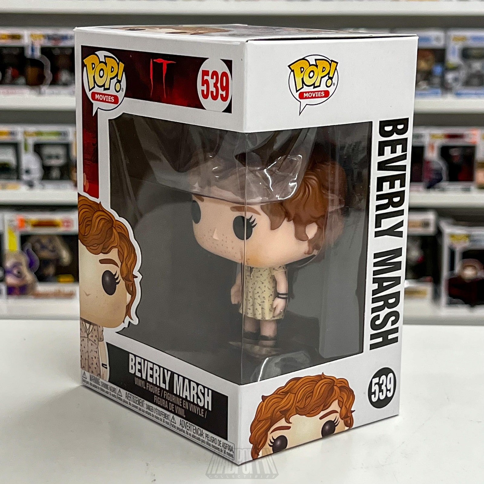 Funko Pop Movies IT Beverly Marsh Vinyl Figure #539 Horror Collectible New NIB