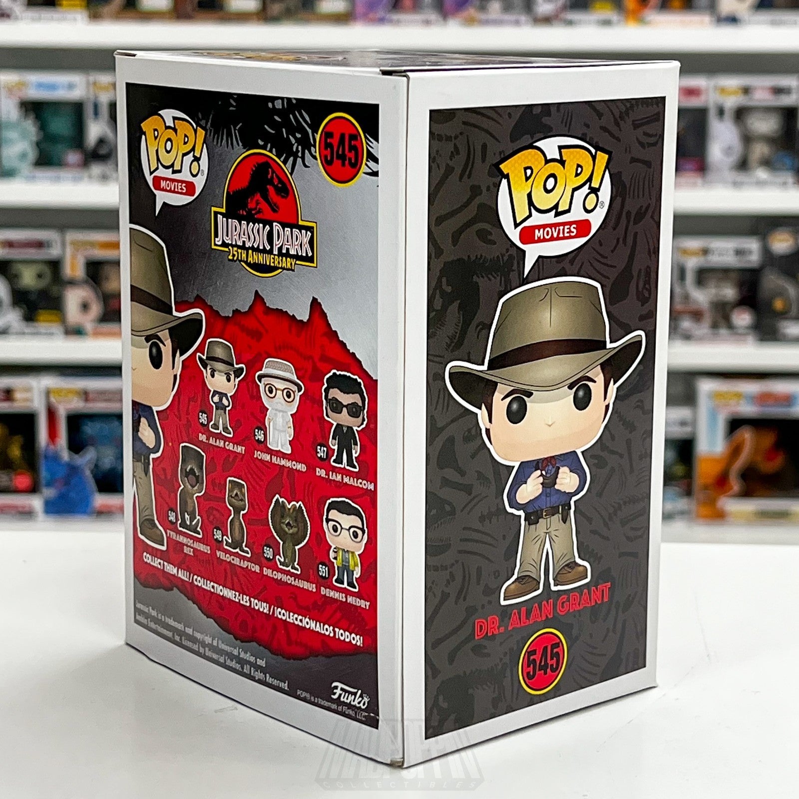Funko Pop Movies Jurassic Park Dr Alan Grant 545 Dinosaur Toy Vinyl Figure4