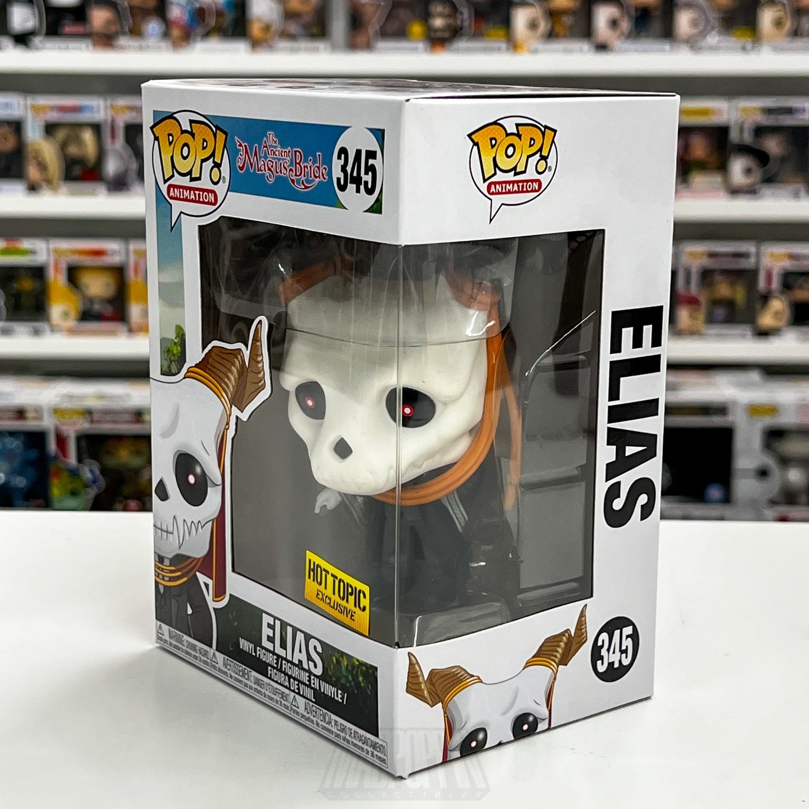 Funko Pop Anime Ancient Magus Bride Elias Ainsworth Hot Topic 345 Vinyl Figure1