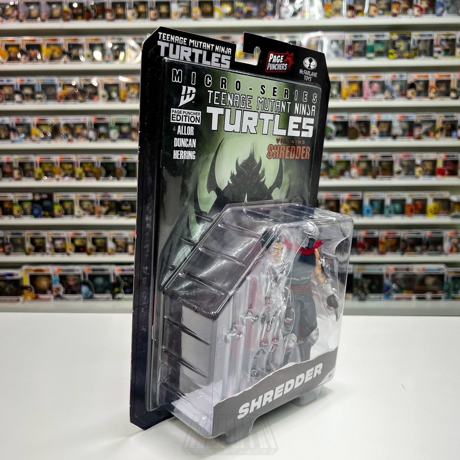 McFarlane Toys TMNT Teenage Mutant Ninja Turtles Shredder Page Punchers Villains