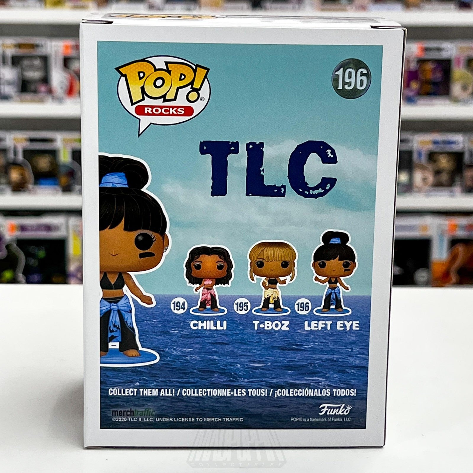 Funko Pop Rocks TLC Left Eye 196 Waterfalls Video Vinyl Figure 90s R&B Atlanta3