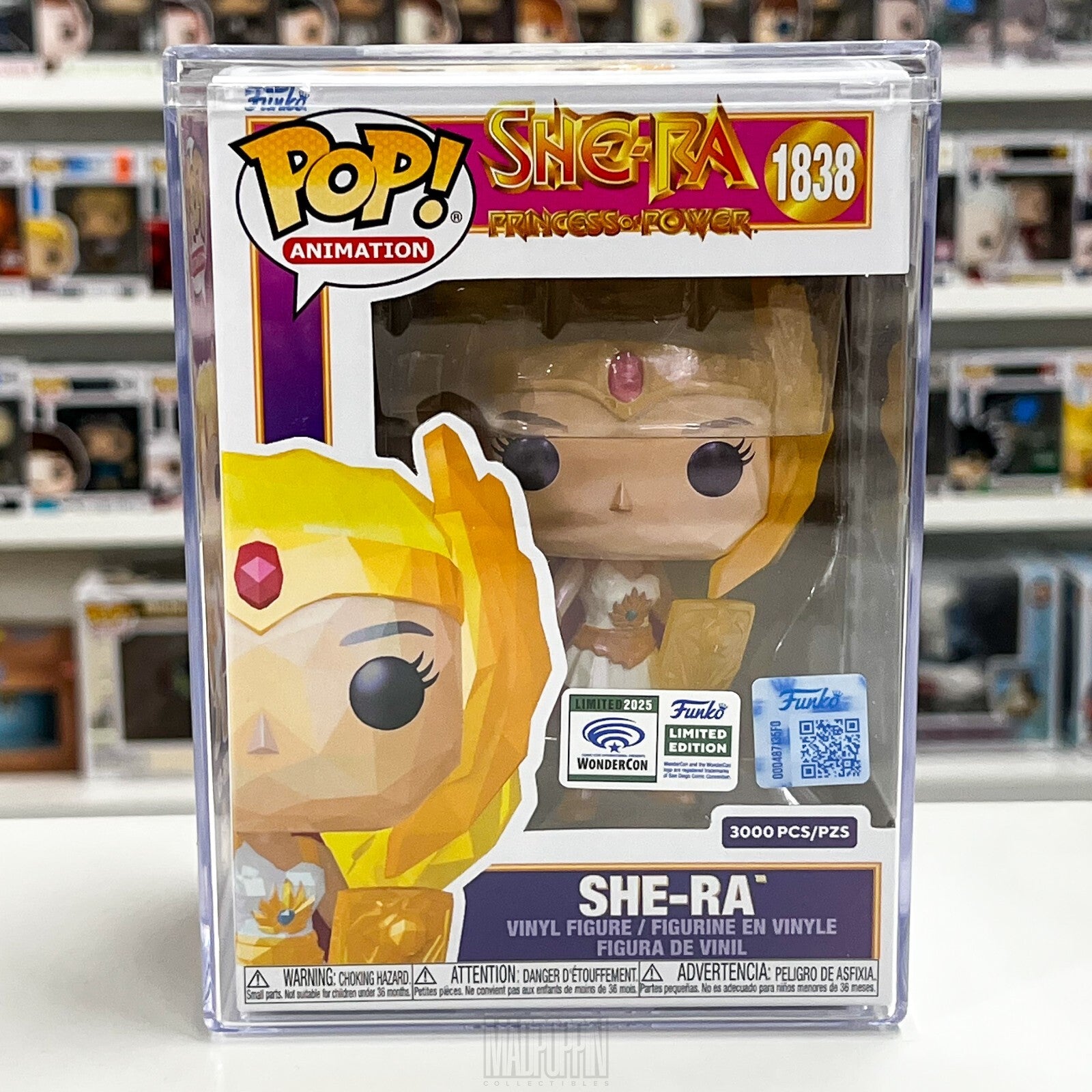 Funko Pop Animation She-Ra Princess of Power MOTU WonderCon 2025 3000pcs 1838