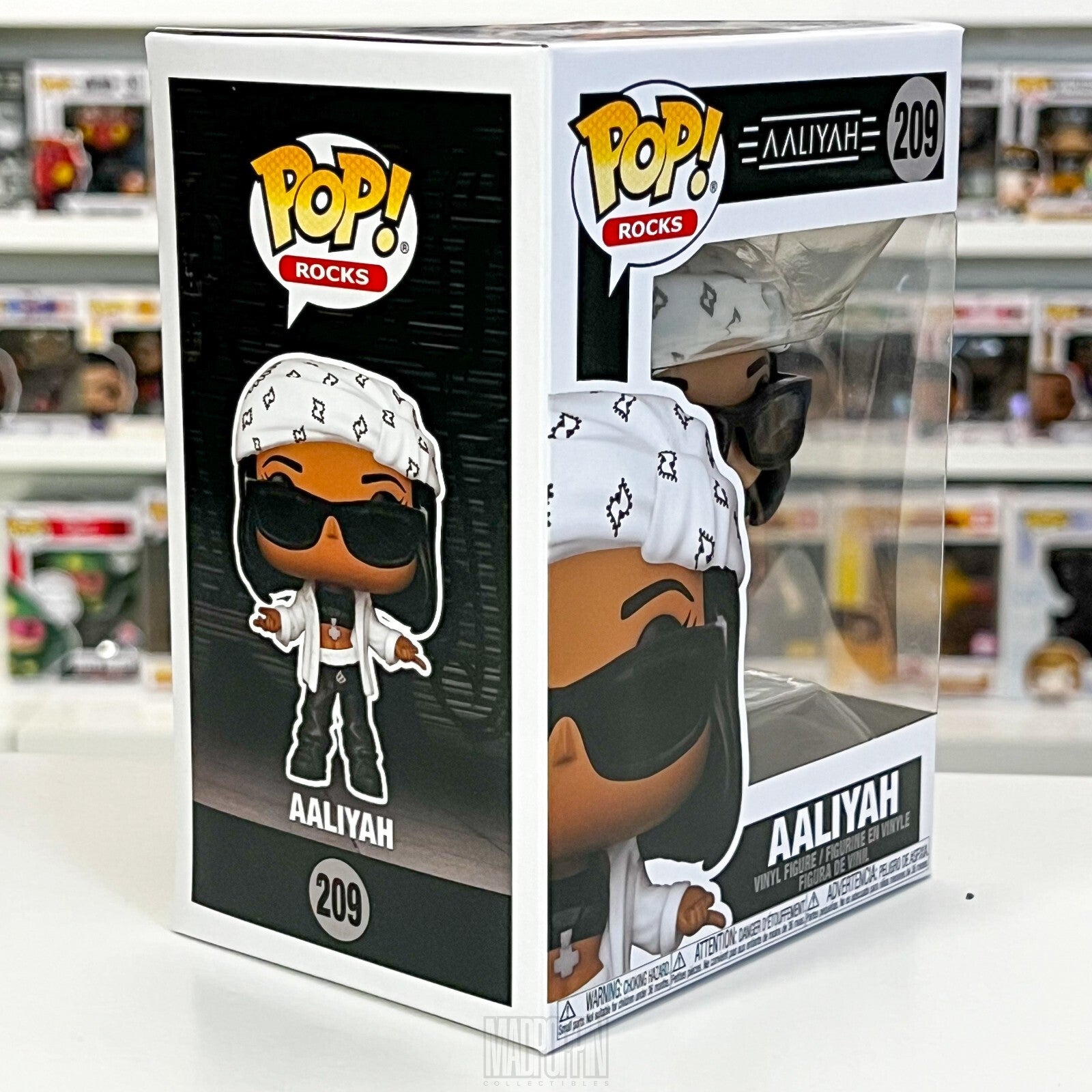 Funko Pop Rocks Aaliyah Sunglasses At Your Best Video R&B Singer Vaulted 209