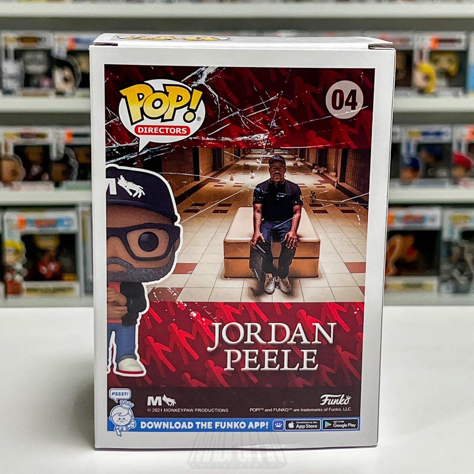 Funko Pop Directors Jordan Peele 04 Vinyl Figure Collectible Movies Horror Toy