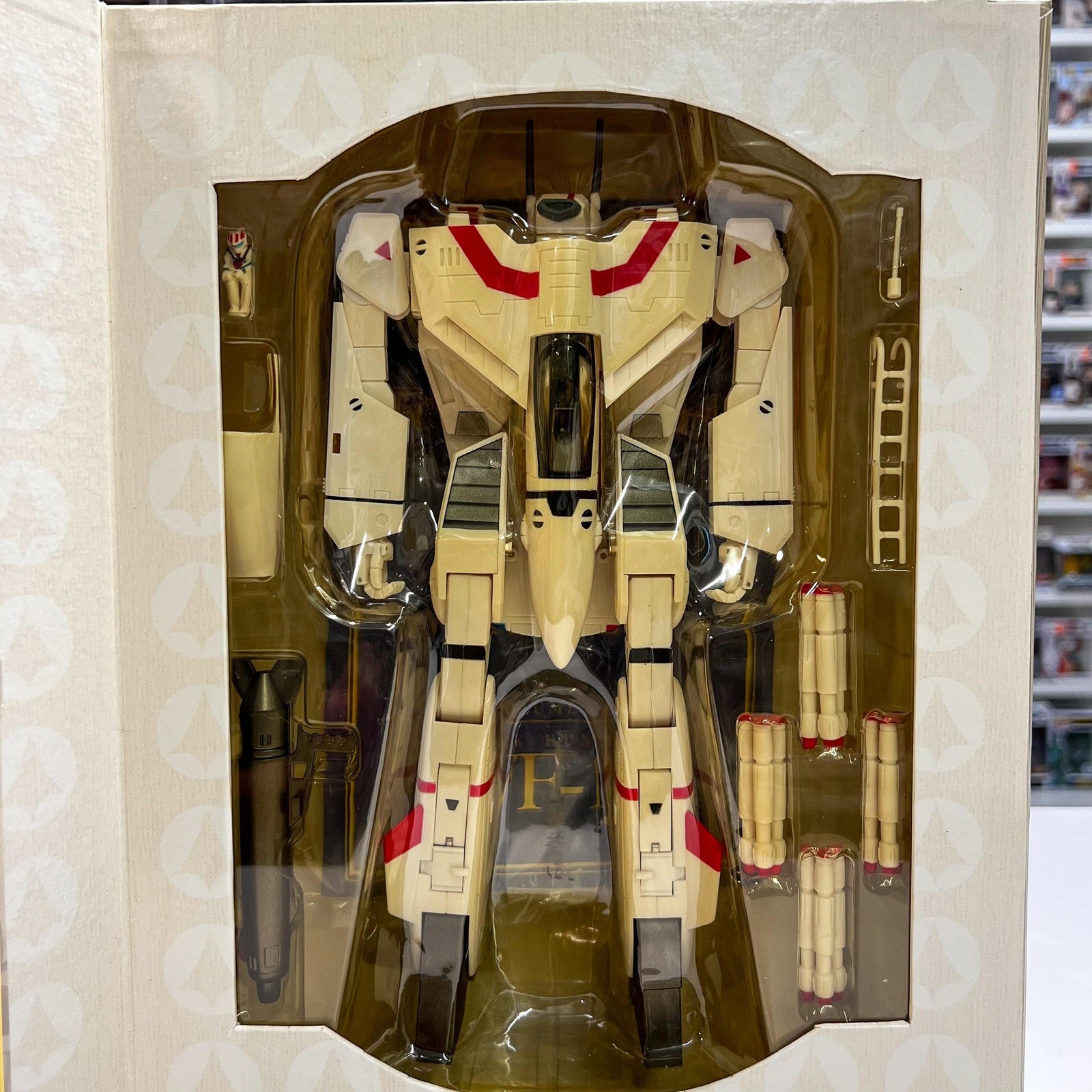 Robotech Macross Saga Masterpiece Vol 1 Rick Hunter VF-1J Toynami Vintage RARE