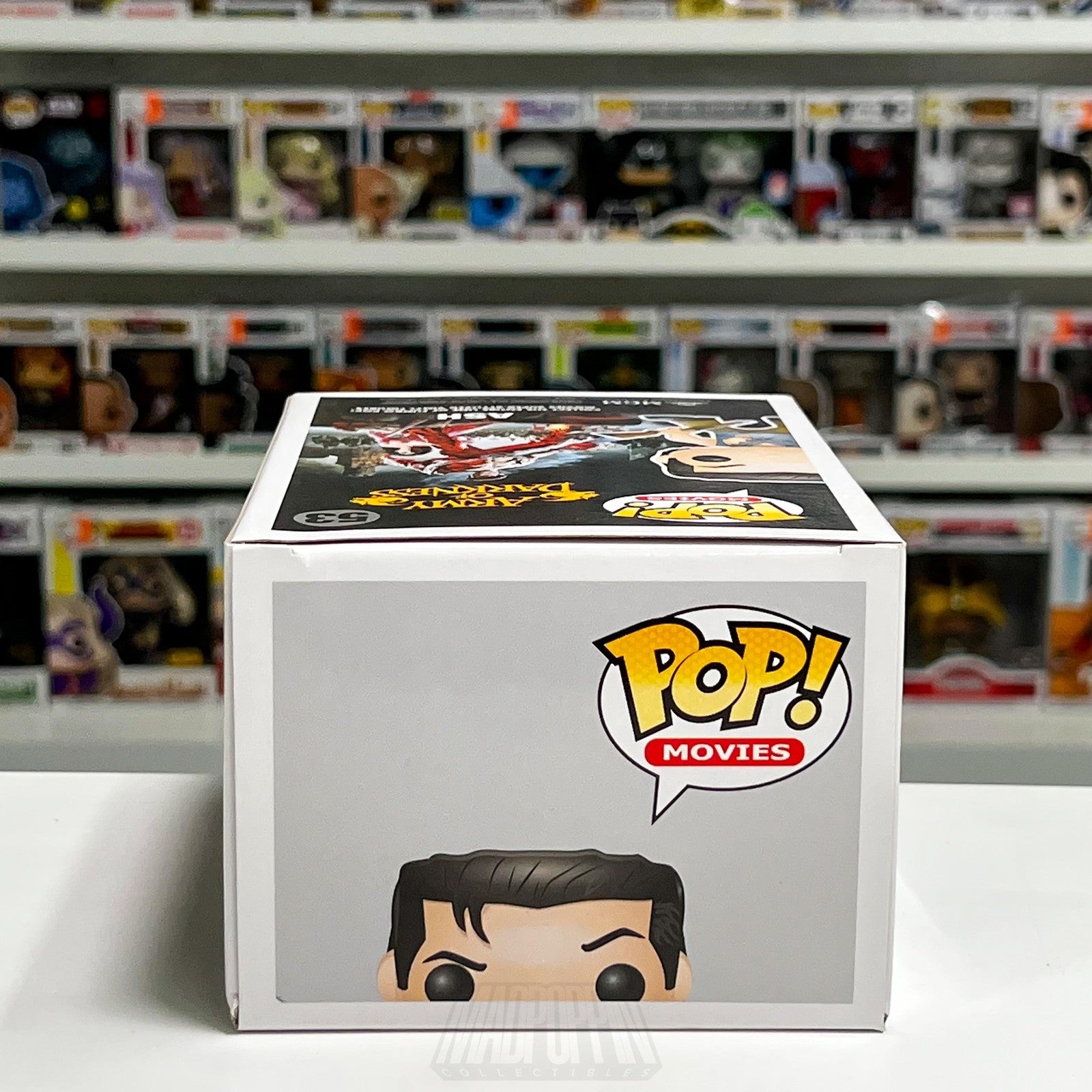 Funko Pop Movies Army of Darkness Ash 53 VAULTED Figure Box Wear Horror Movie