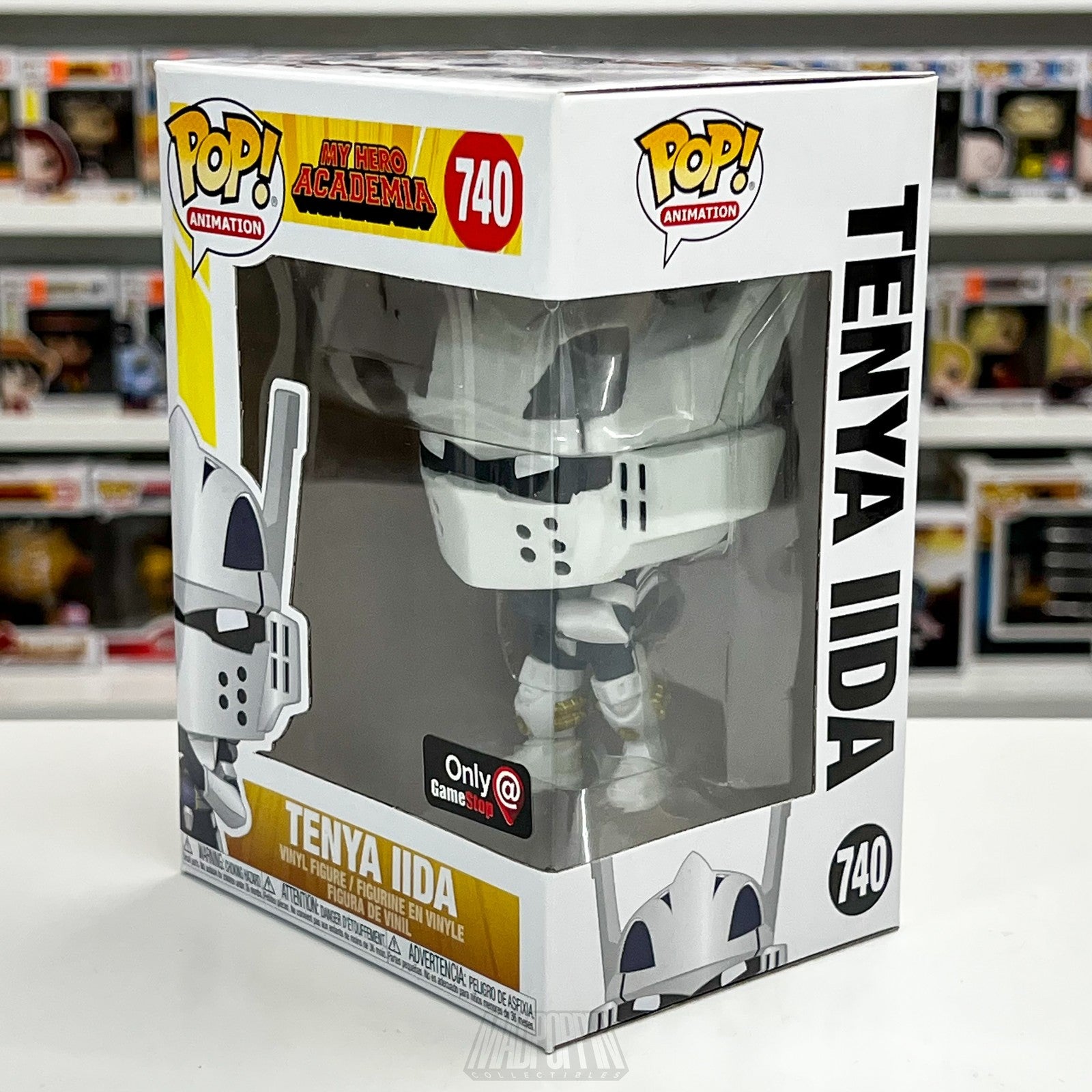 Funko Pop My Hero Academia Tenya Iida 740 GameStop Exclusive Vinyl Figure Anime