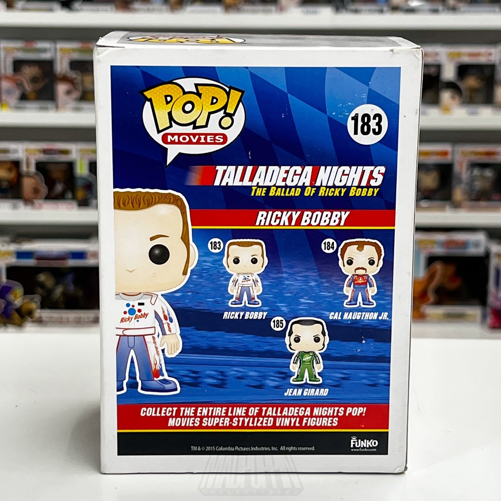 Funko Pop Movies Talladega Nights Ricky Bobby 183 NASCAR Comedy Toy Vinyl Figure3