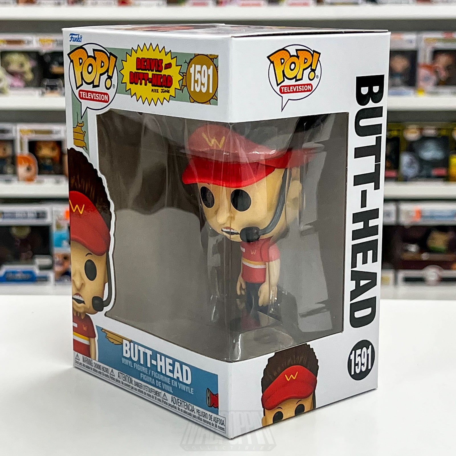 Funko Pop Television Beavis & Butt-Head Burger World Uniform 1591 Vinyl Figure1