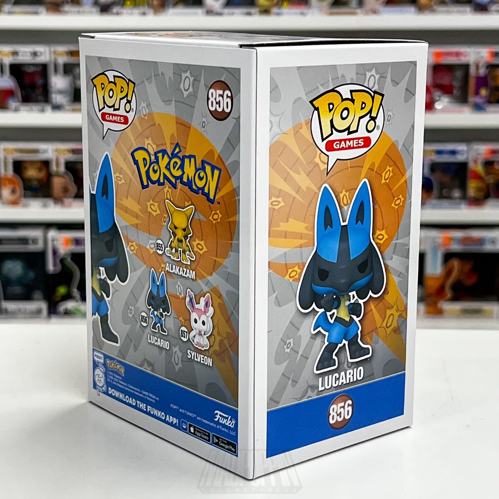 Funko Pop Video Games Pokemon Lucario 856 Japanese TCG Vinyl Figure Nintendo Toy4
