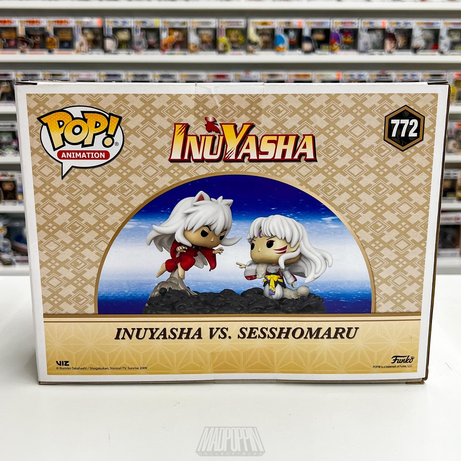 Funko Pop Animation Inuyasha vs Sesshomaru 772 Anime Moments Figure Set New Box