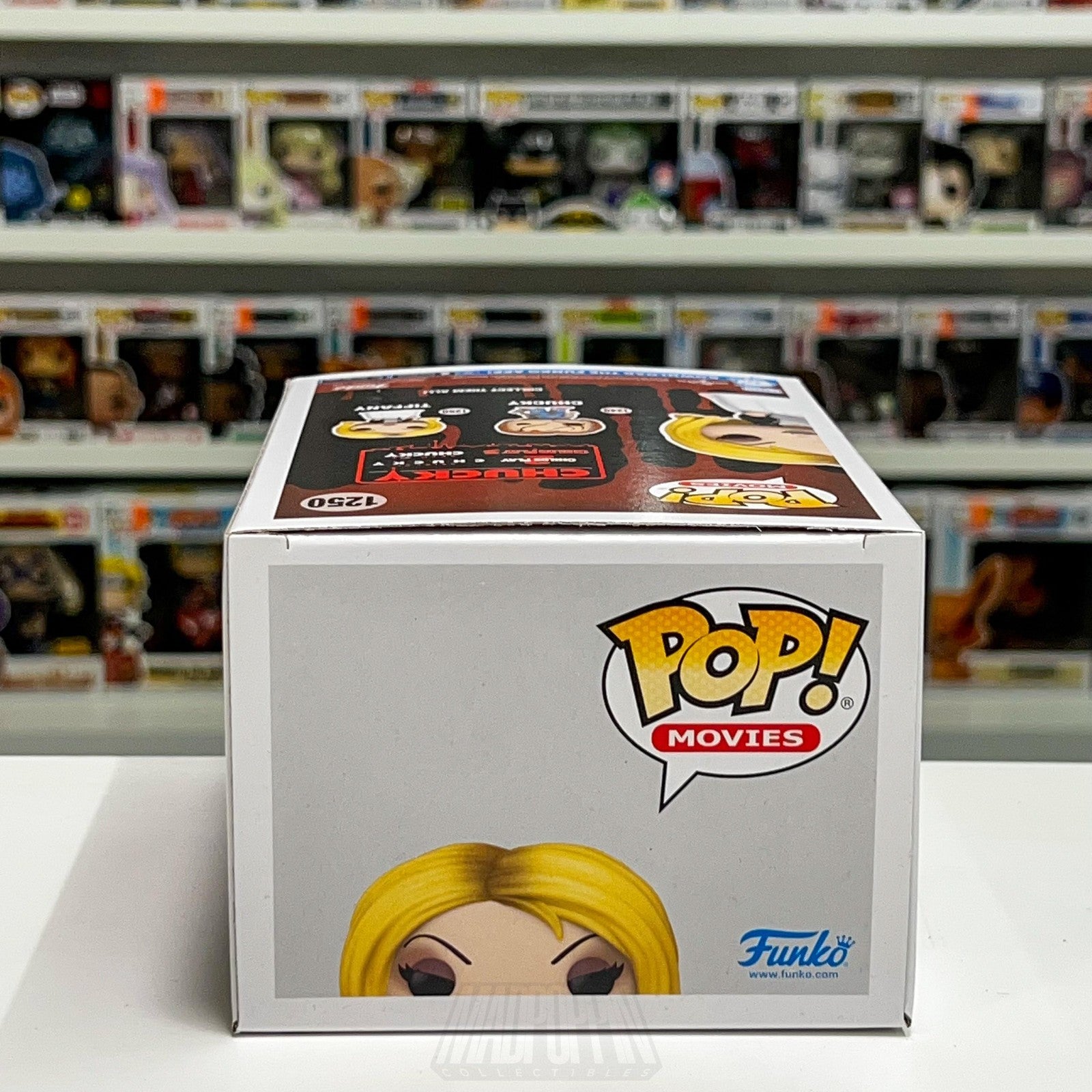 Funko Pop Movies Bride of Chucky Tiffany with Knife 1250 Vinyl Figure Horror New